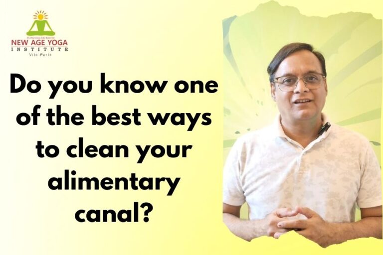 Do you know one of the best ways to clean your alimentary canal?