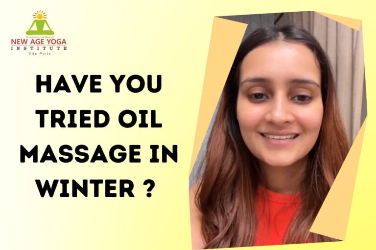 Have you tried Oil Massage in Winter ?